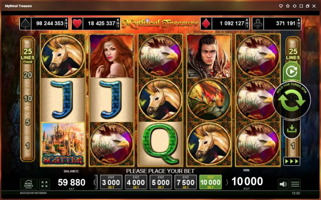 Mythical Treasure slot